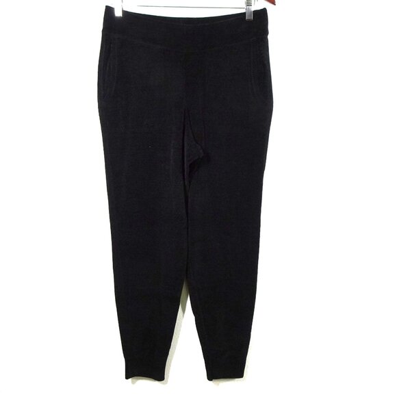 Tommy Bahama Jogger Sweatpants Women's Size S Black Soft Sea Light Sweater - Picture 2 of 11